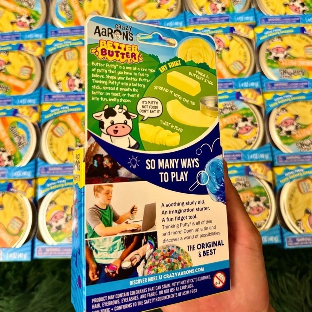 (1) Crazy Aaron's Better Butter Putty Tin Squishy